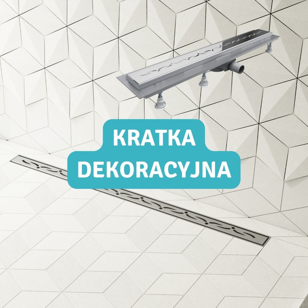 Odpływ liniowy kratka dekoracyjna